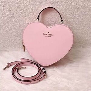 Limited Kate Spade New York Love Shack Heart Crossbody in Pink